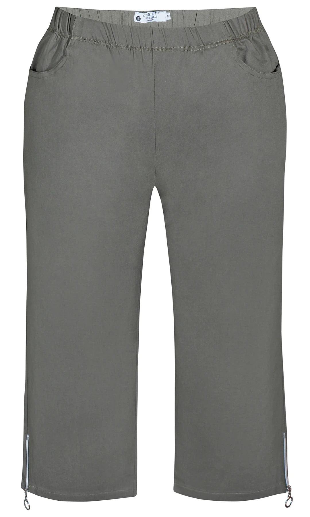 Zhenzi Jazzy Bengalim Stump buks med lommer og lynlåse detaljer.