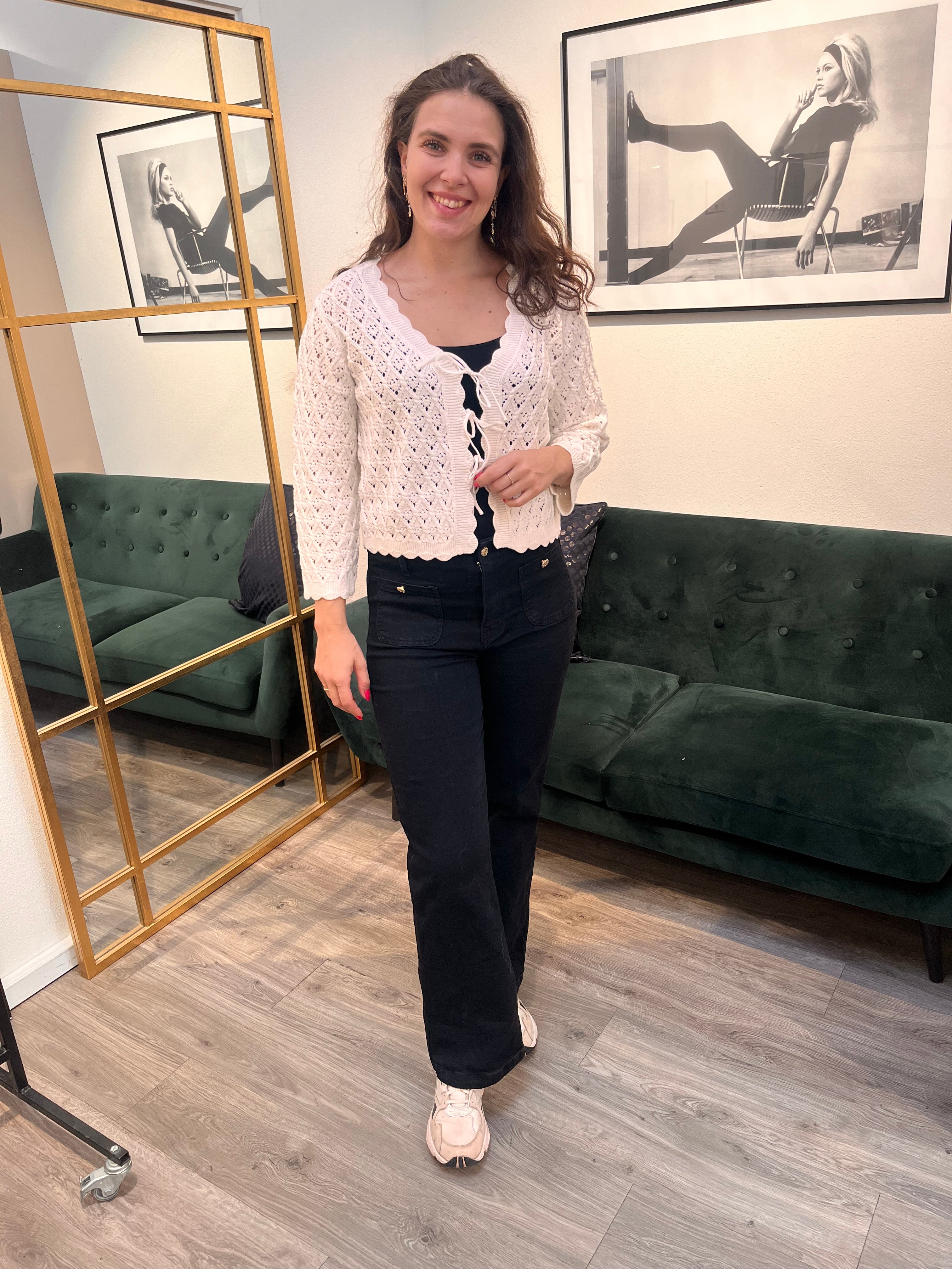 Femme Facon - VITA cardigan i økologisk bomuld.