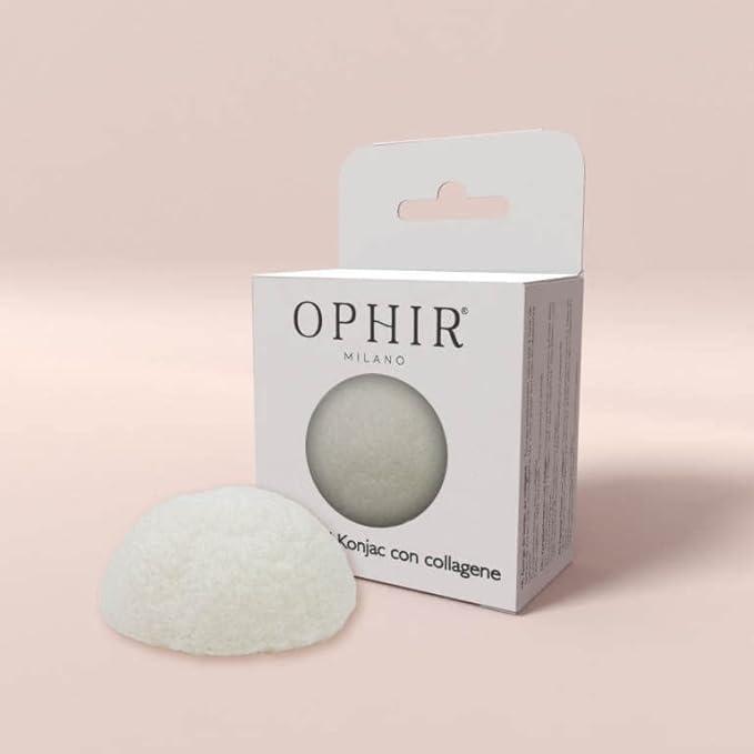 OPHIR Milano - Konjac Svamp (hvid) - Damernes Outlet