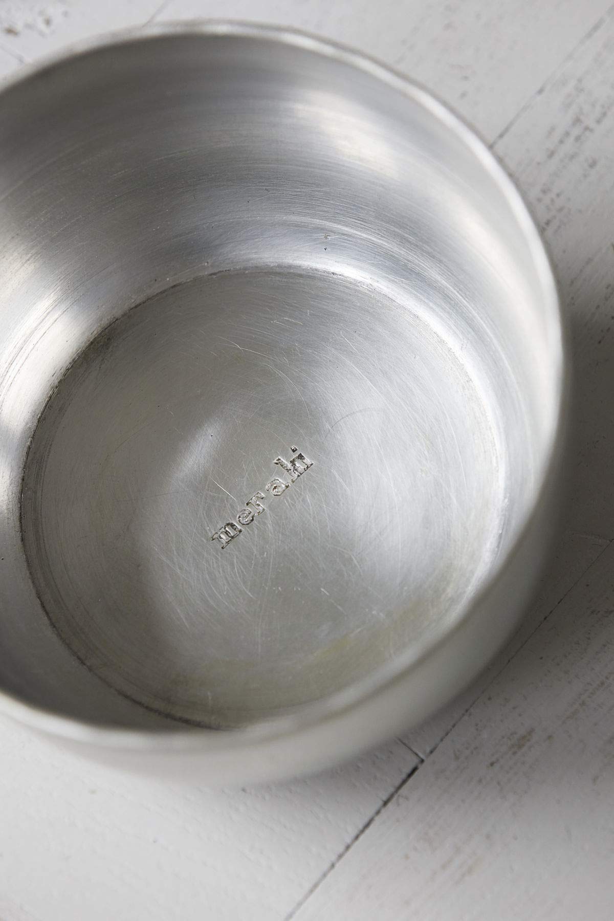 Meraki silver finish bowl