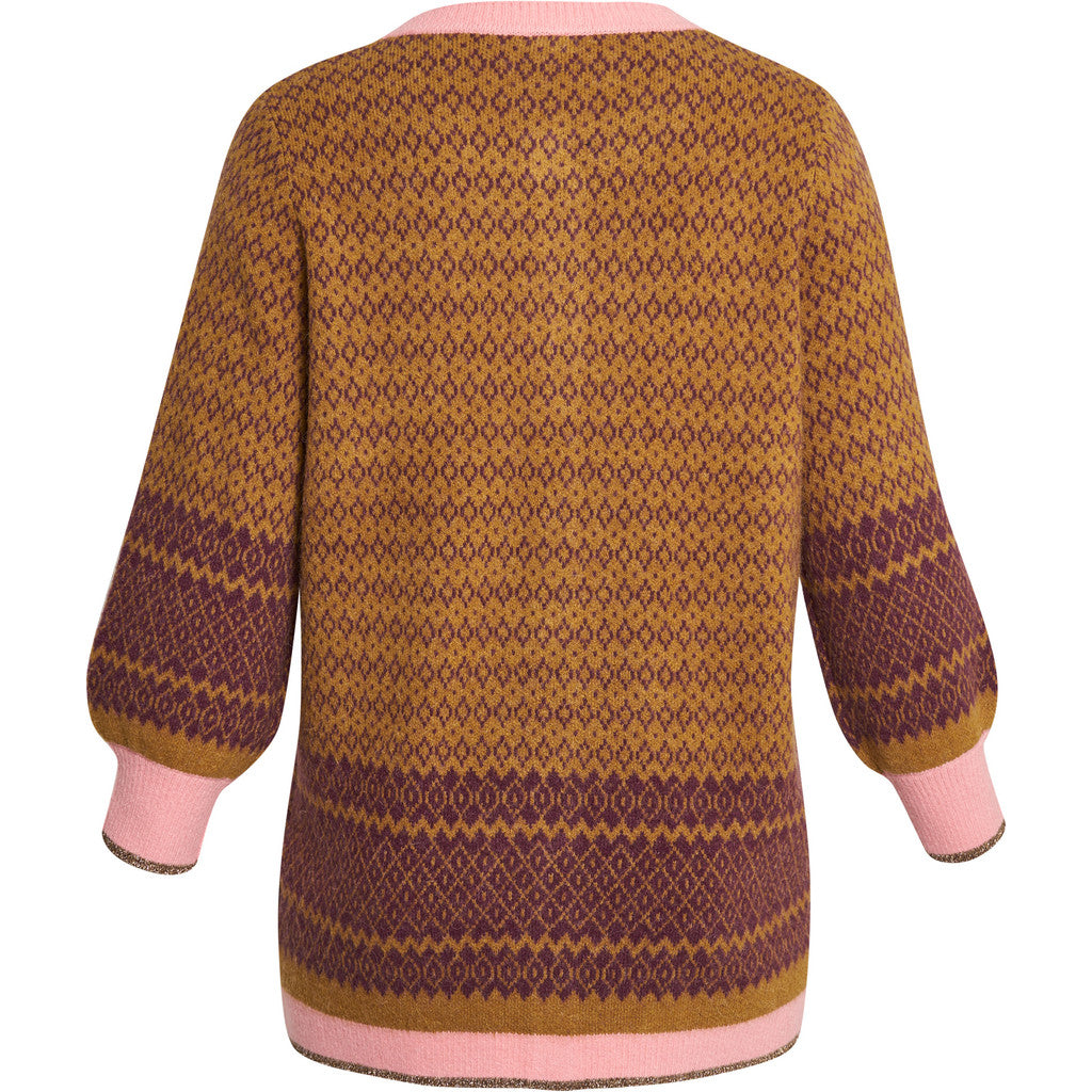 Adia AD Knit Cardigan 3380 Bronze Brown