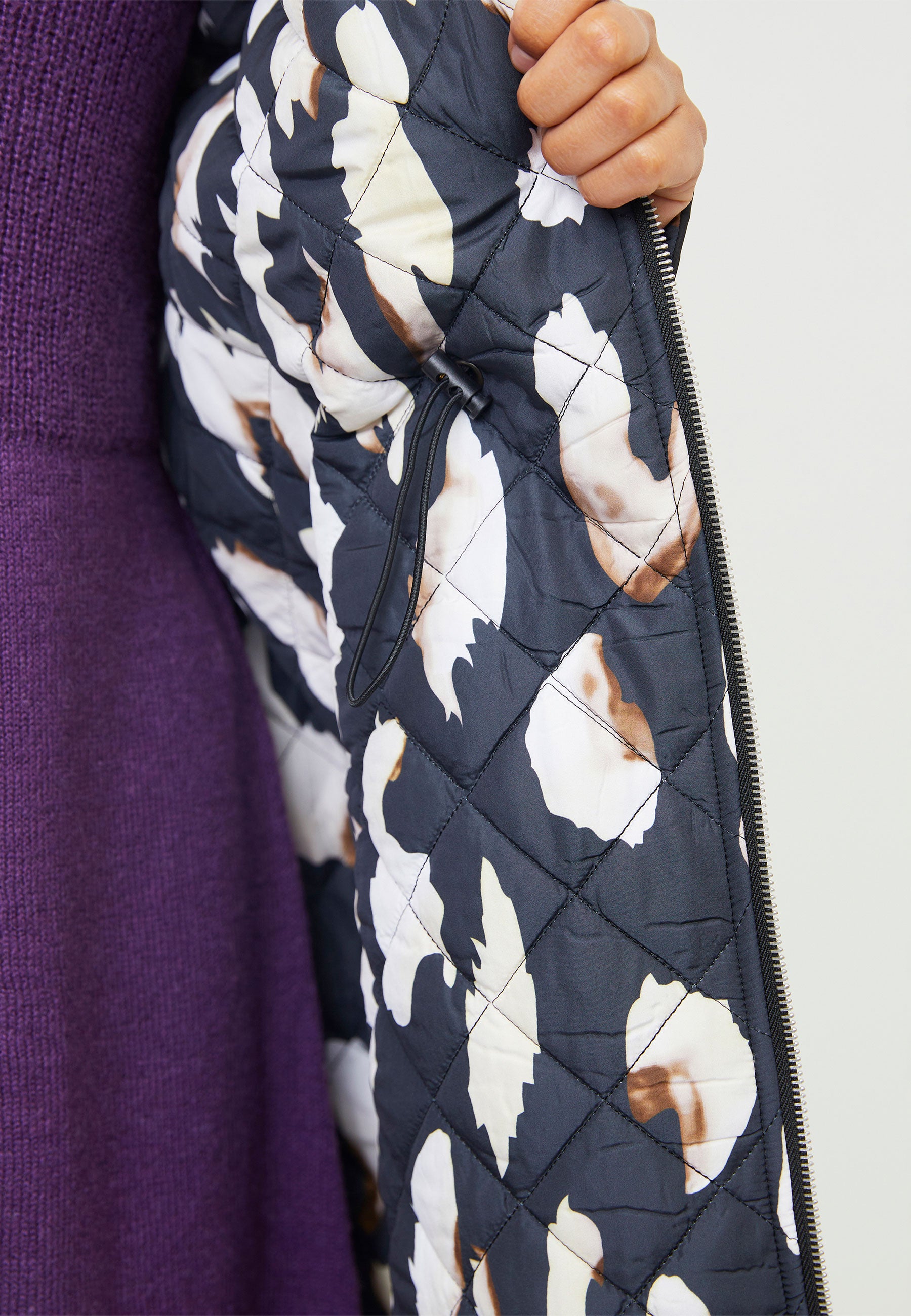 Adia ADAnnabell Jakker 9999 Black Multi Colour