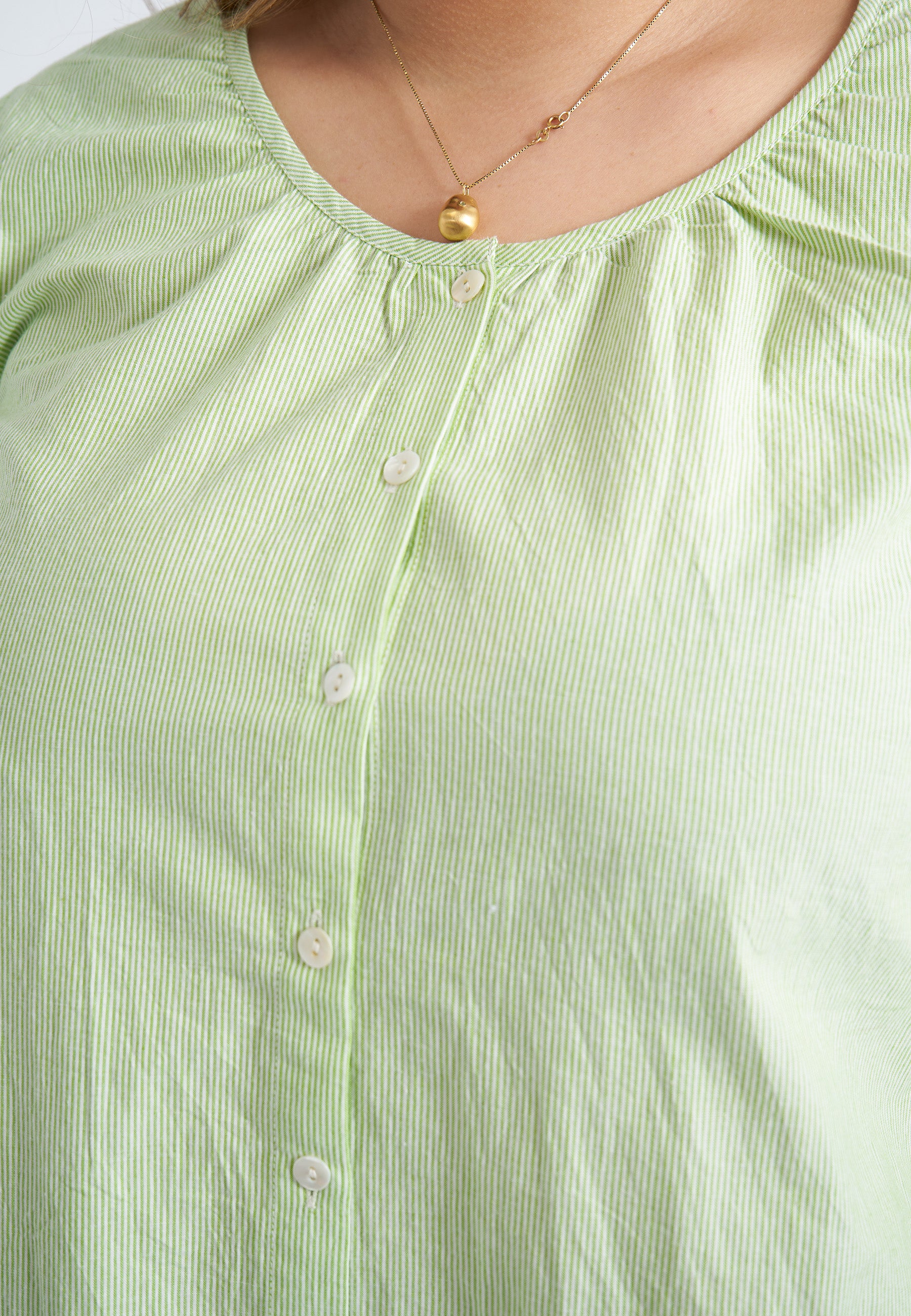 Adia ADBitten Kjoler 5636 Green Banana