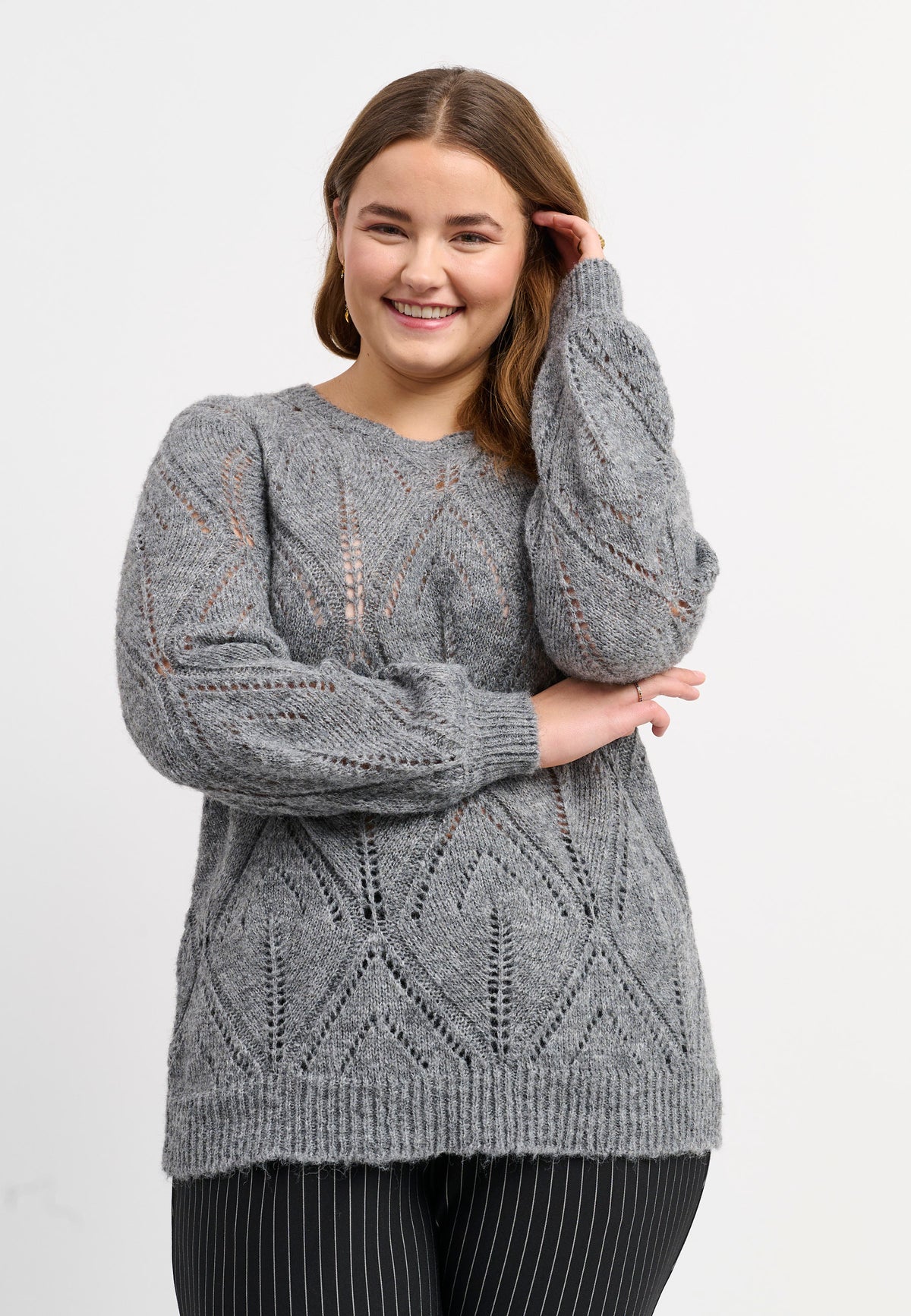 Adia ADDalah Knit Pullover 9900 ANTRACITE