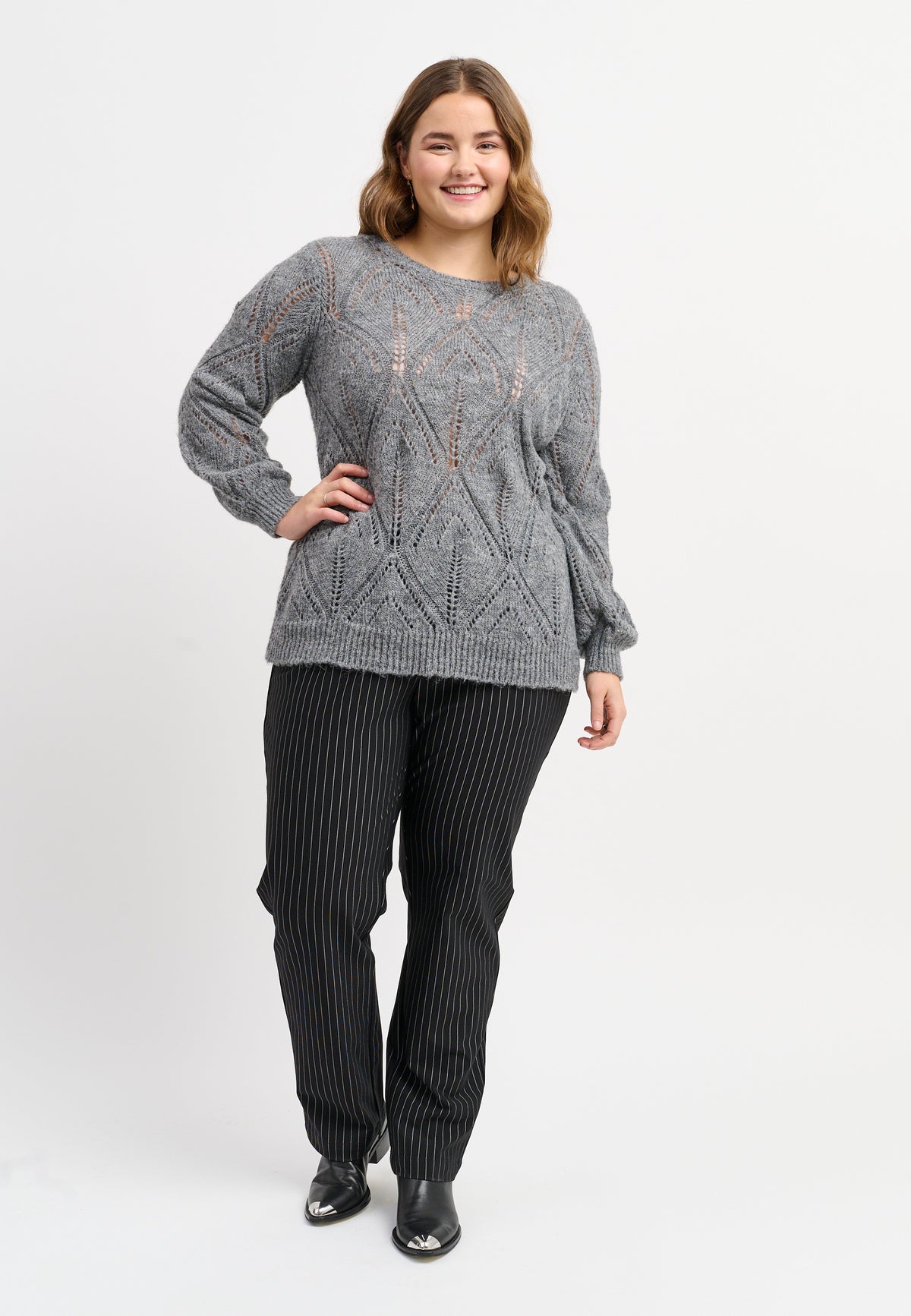 Adia ADDalah Knit Pullover 9900 ANTRACITE