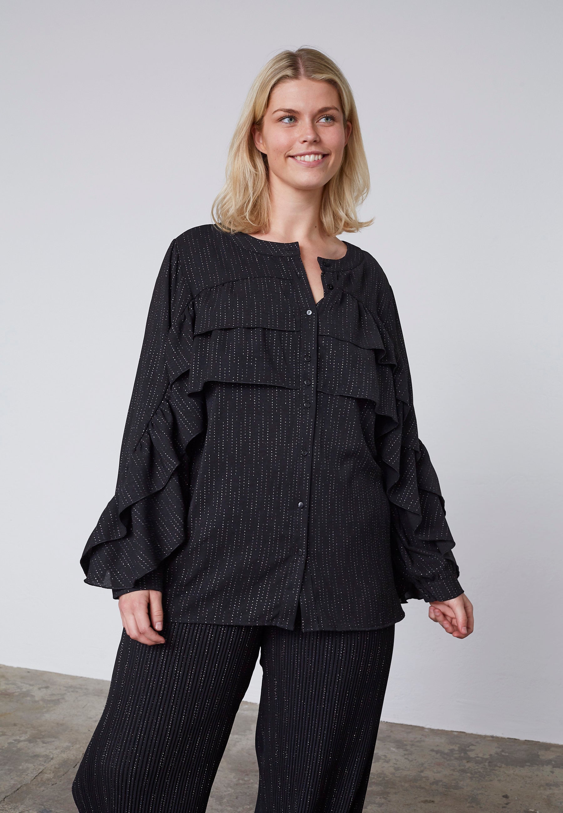 Adia ADEngelina Bluser 9999 BLACK