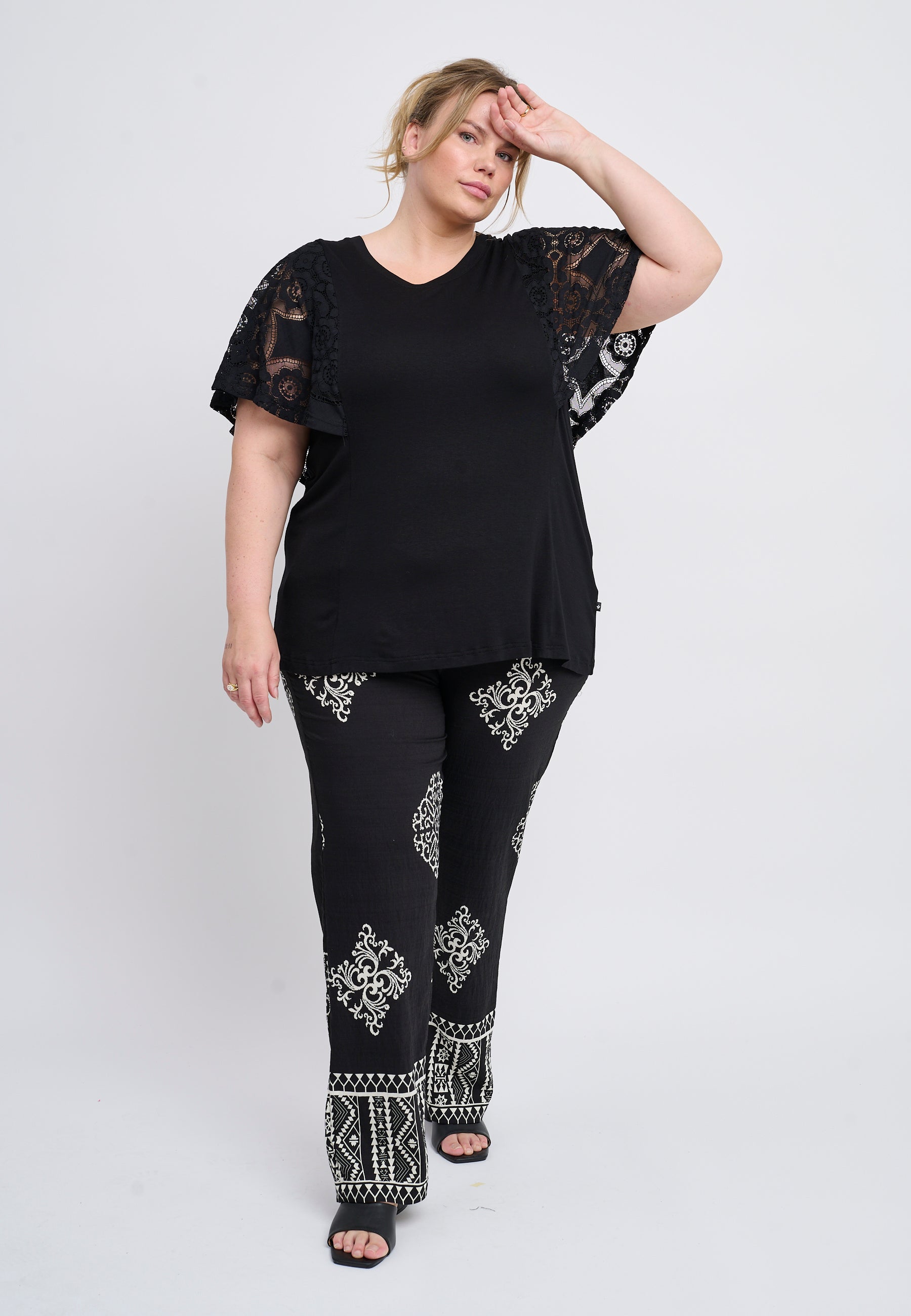 Adia ADFelicia Bluser 9999 BLACK