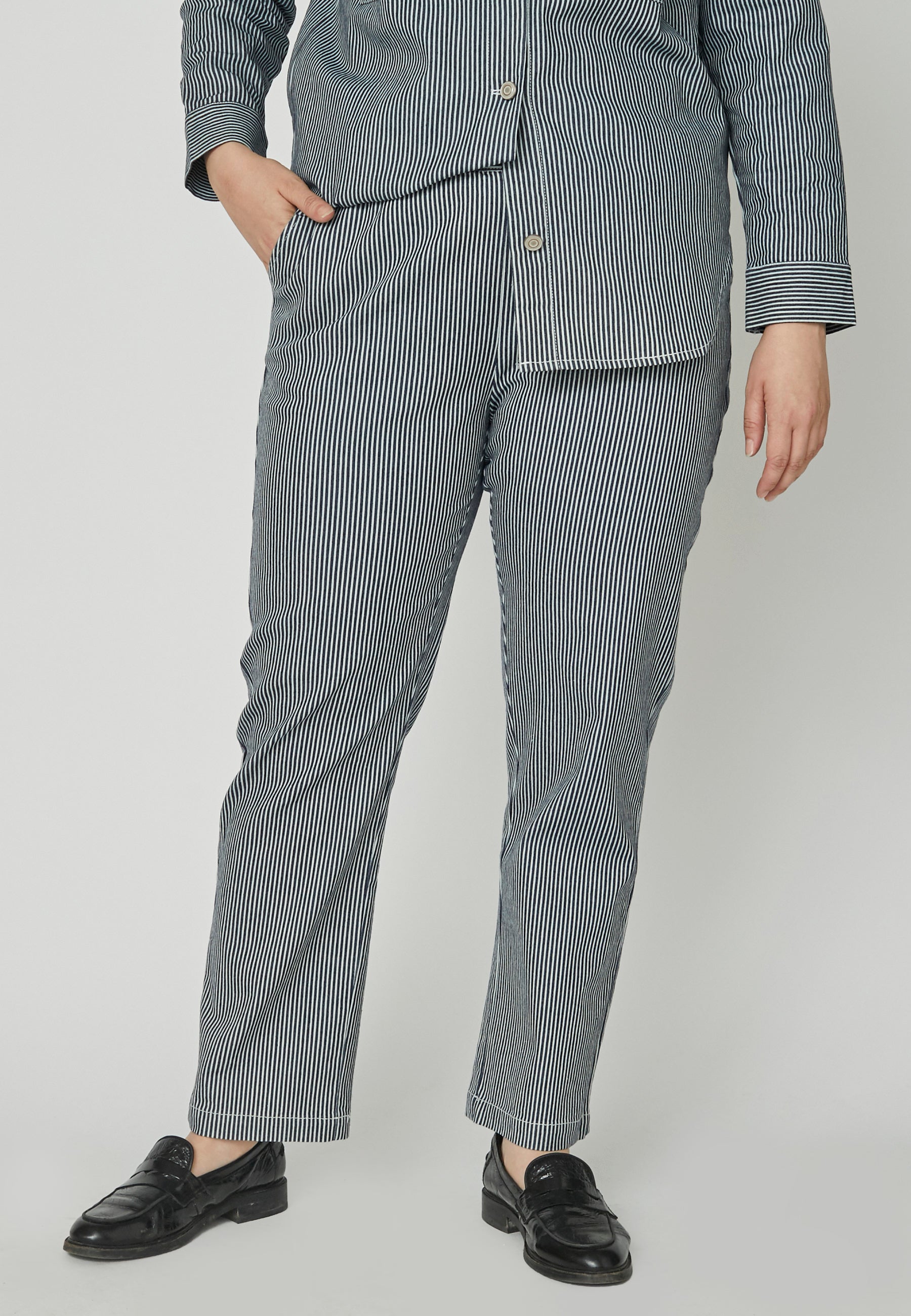 Adia ADFenella Bukser 5599 Navy Blue