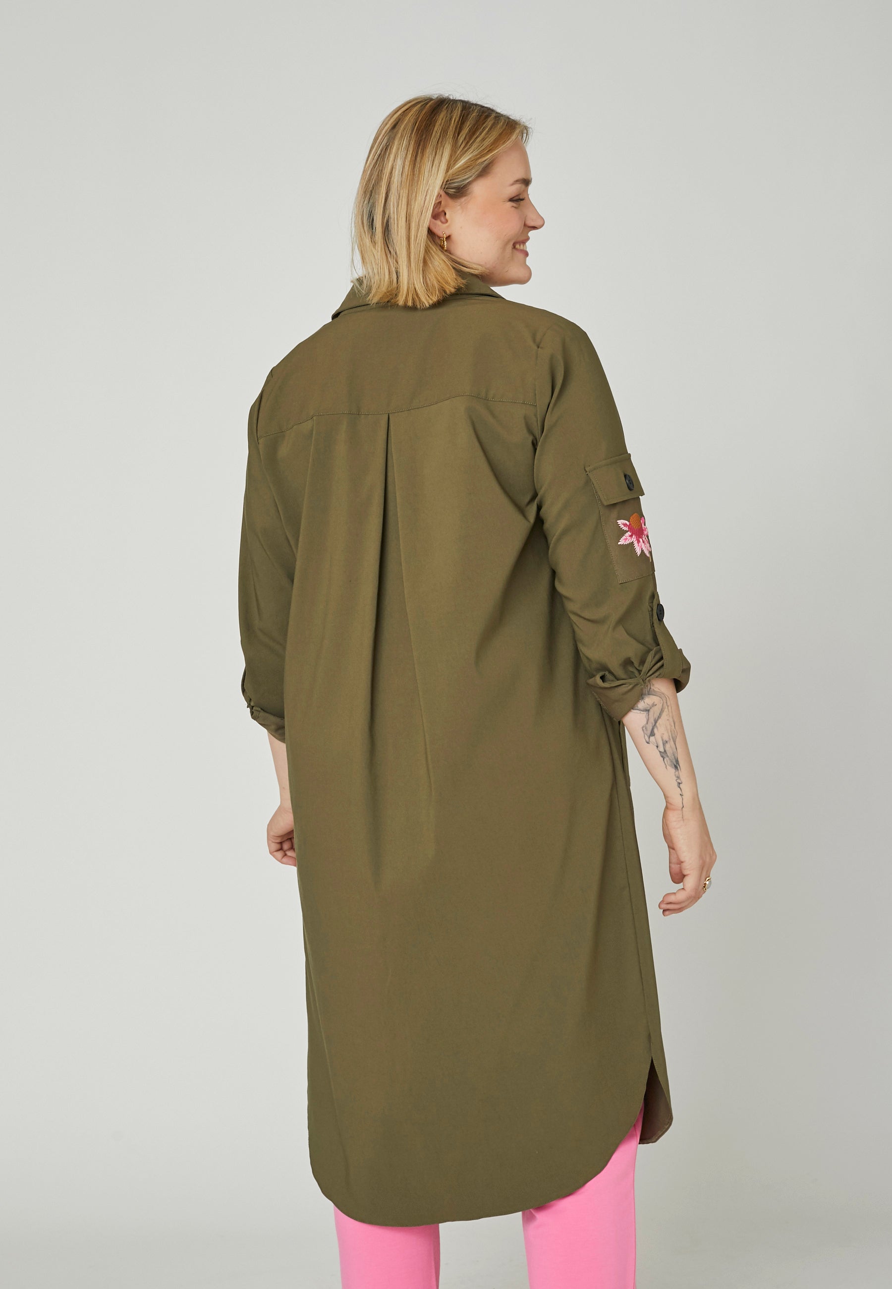 Adia ADFrauke Kjoler 3506 Khaki Green