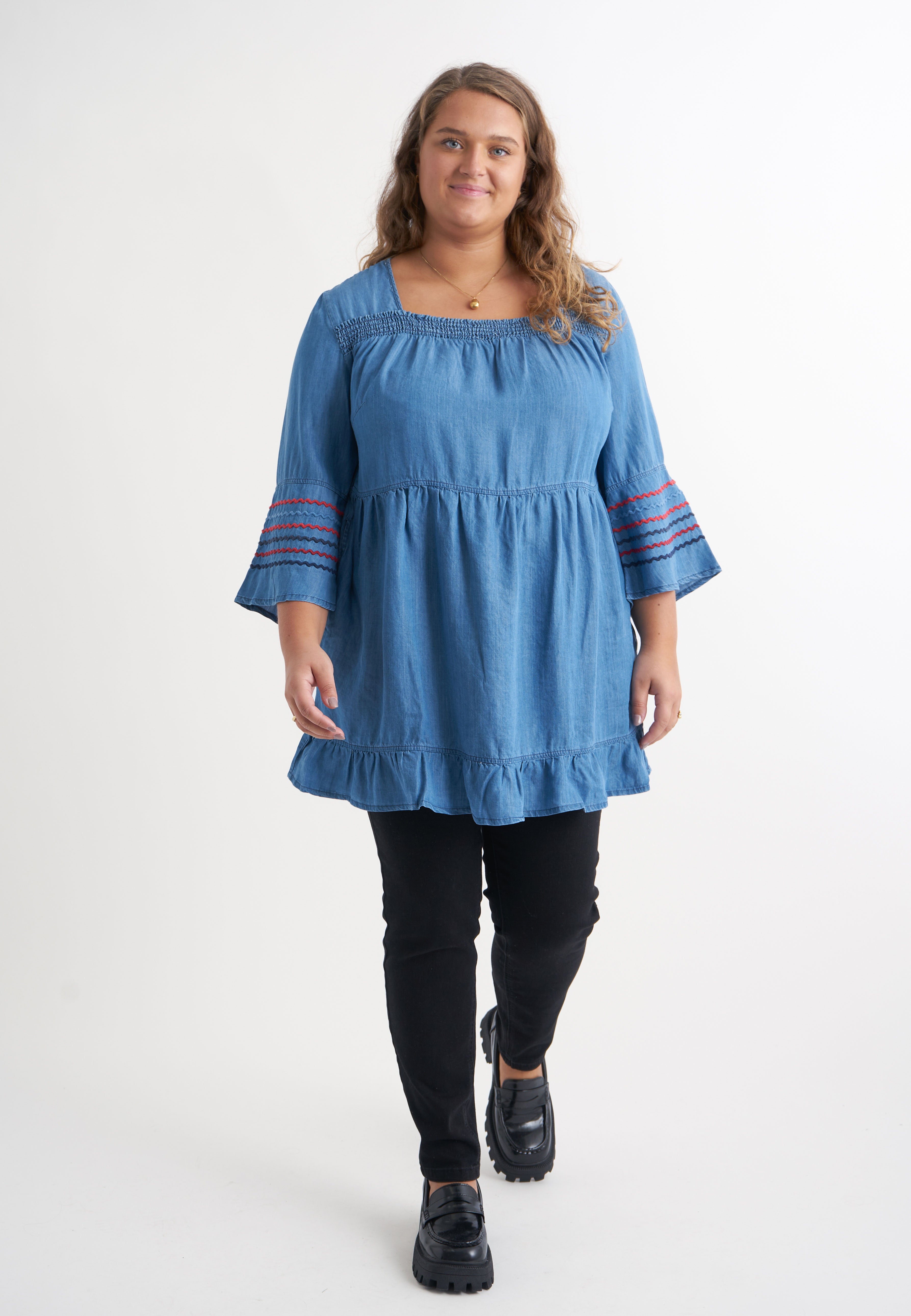 Adia ADLeila Tunikaer 4711 Navy