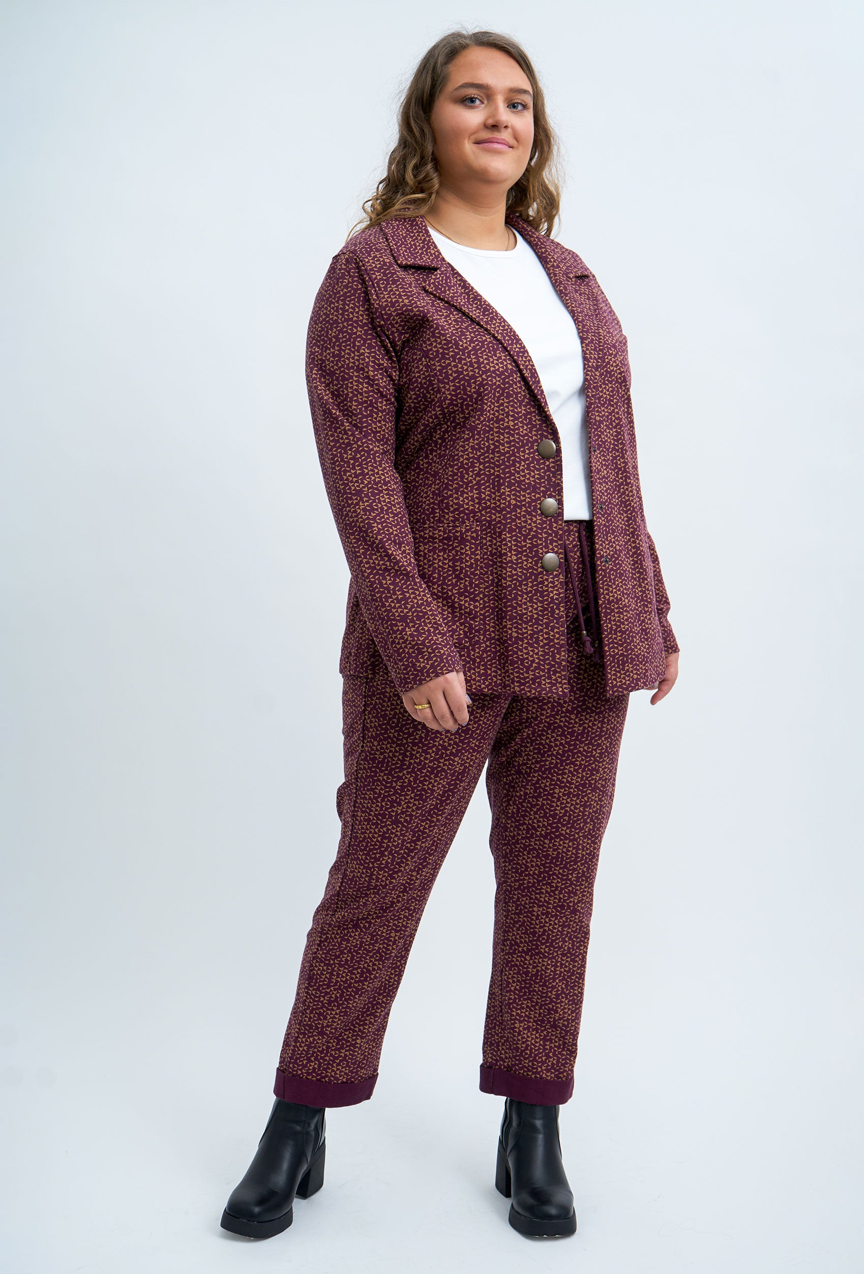 Adia ADNatja Bukser 4121 Wine