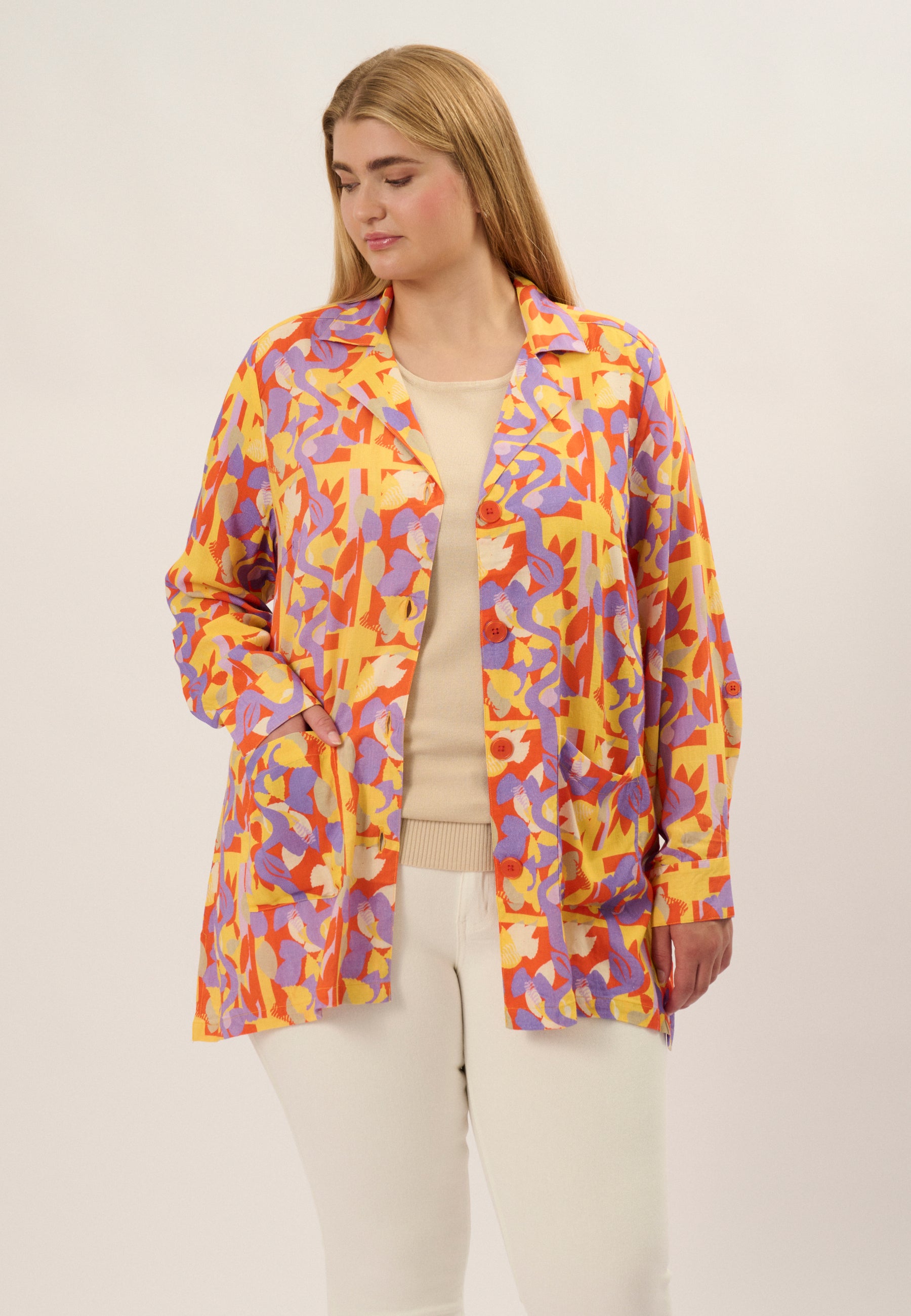 Adia ADPalina Jakker 8501 Spring Orange