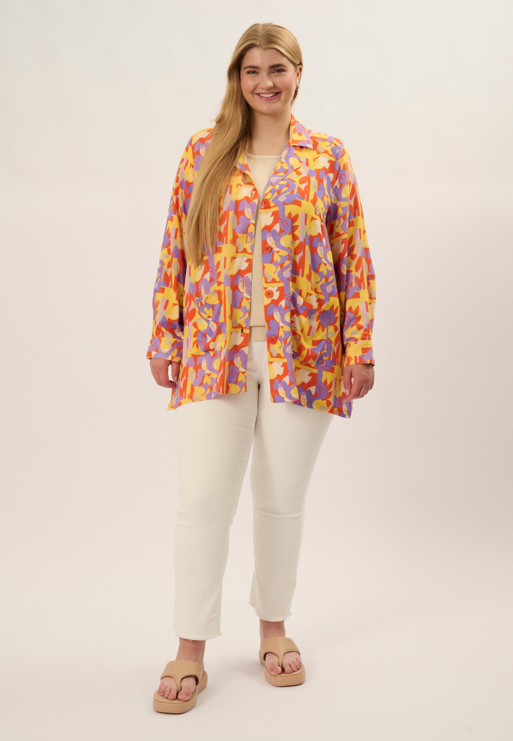 Adia ADPalina Jakker 8501 Spring Orange