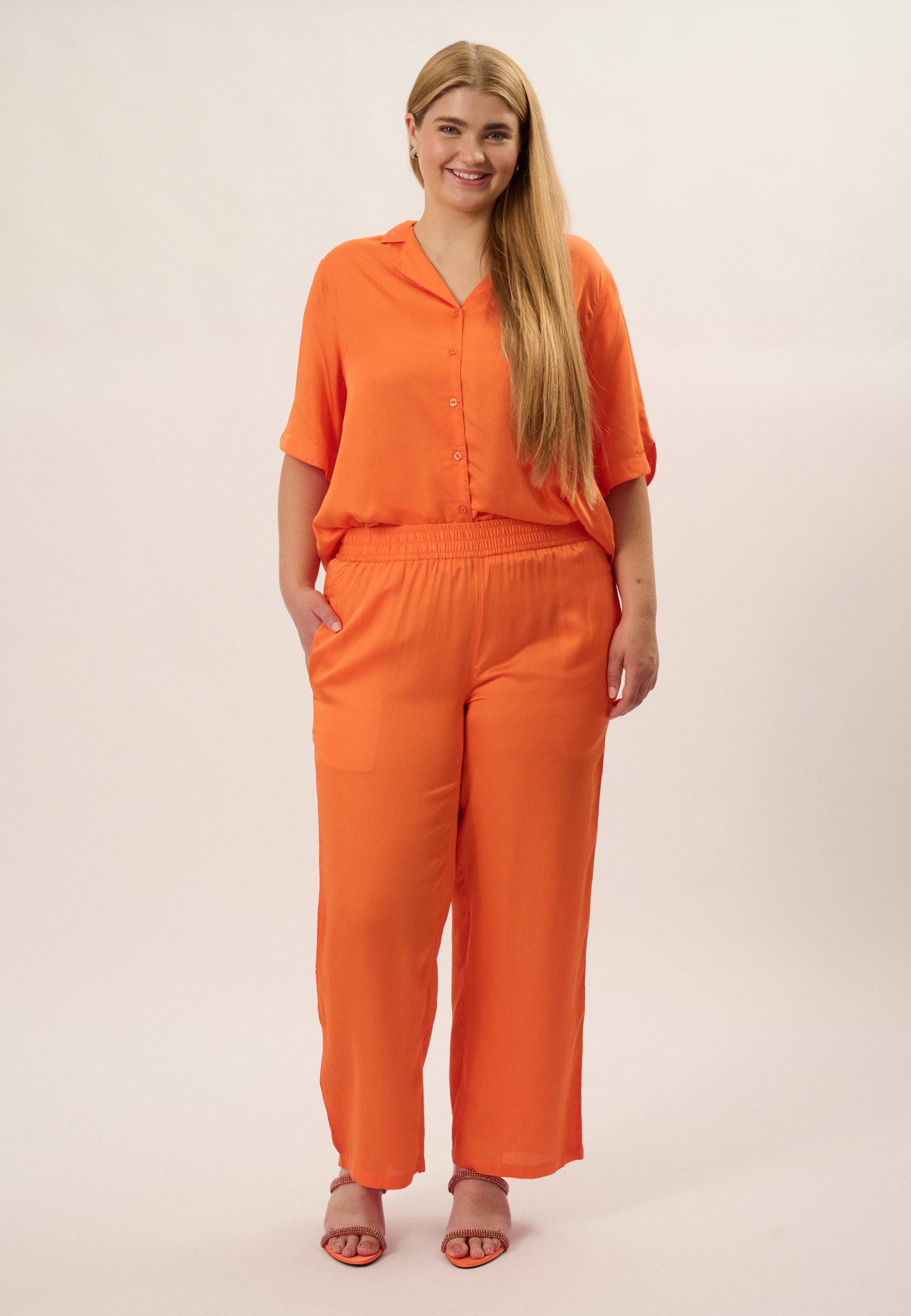 Adia ADPeach Bukser 8501 Spring Orange
