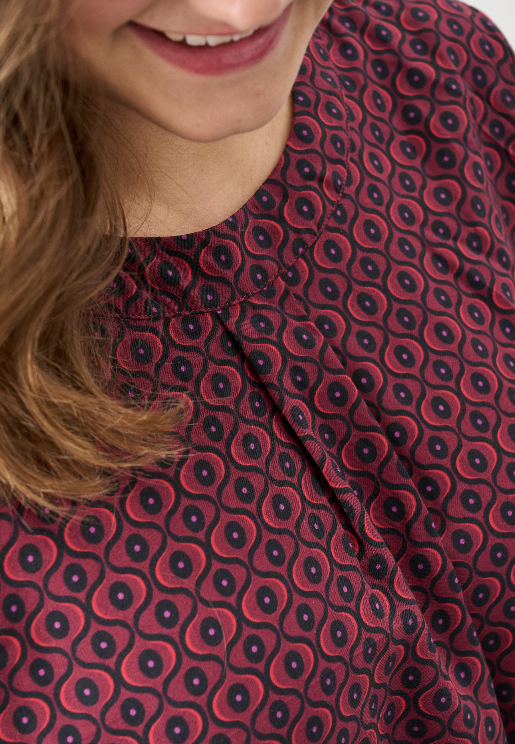 Adia ADRoberta Kjoler 2502 Wine Red