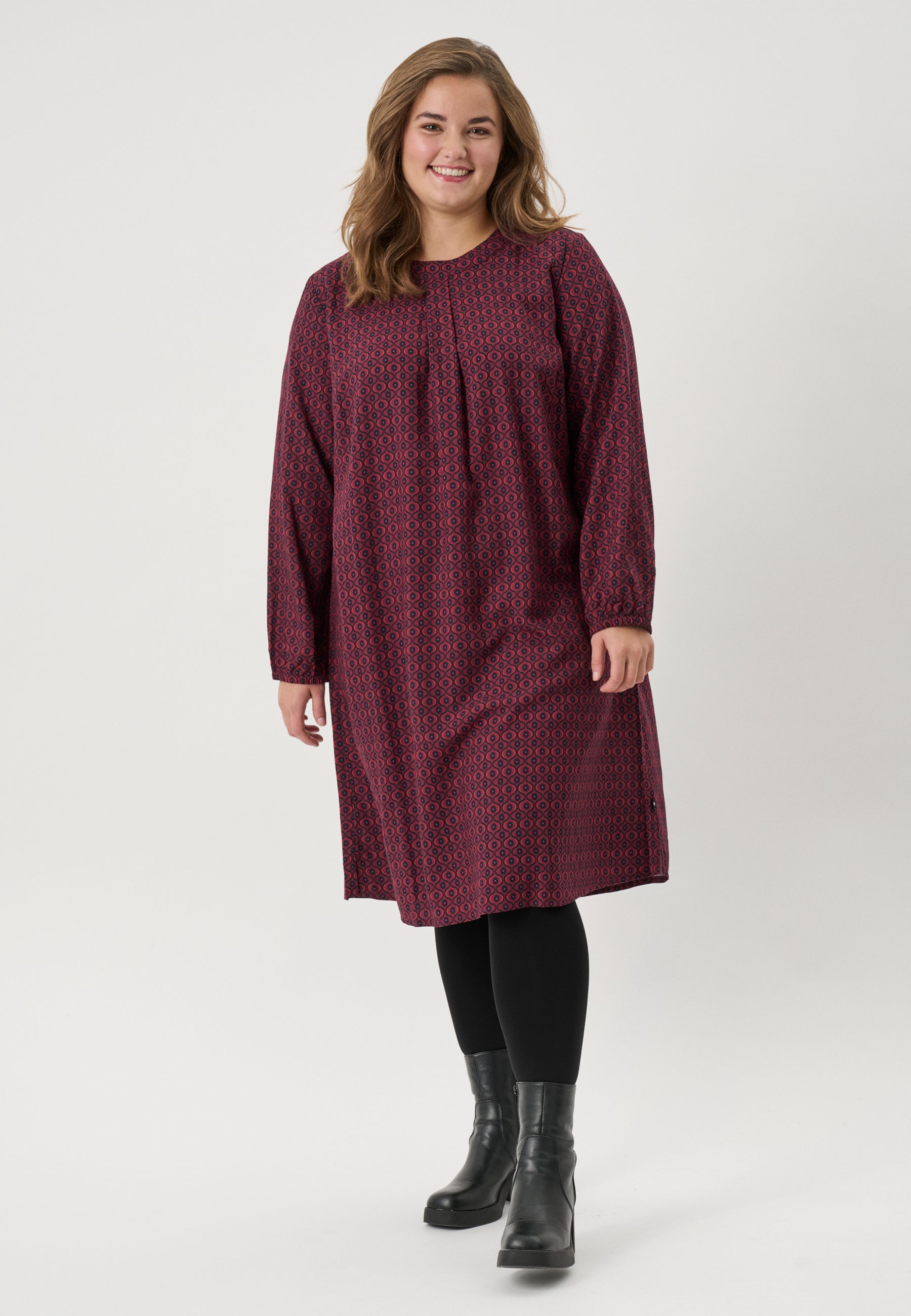 Adia ADRoberta Kjoler 2502 Wine Red