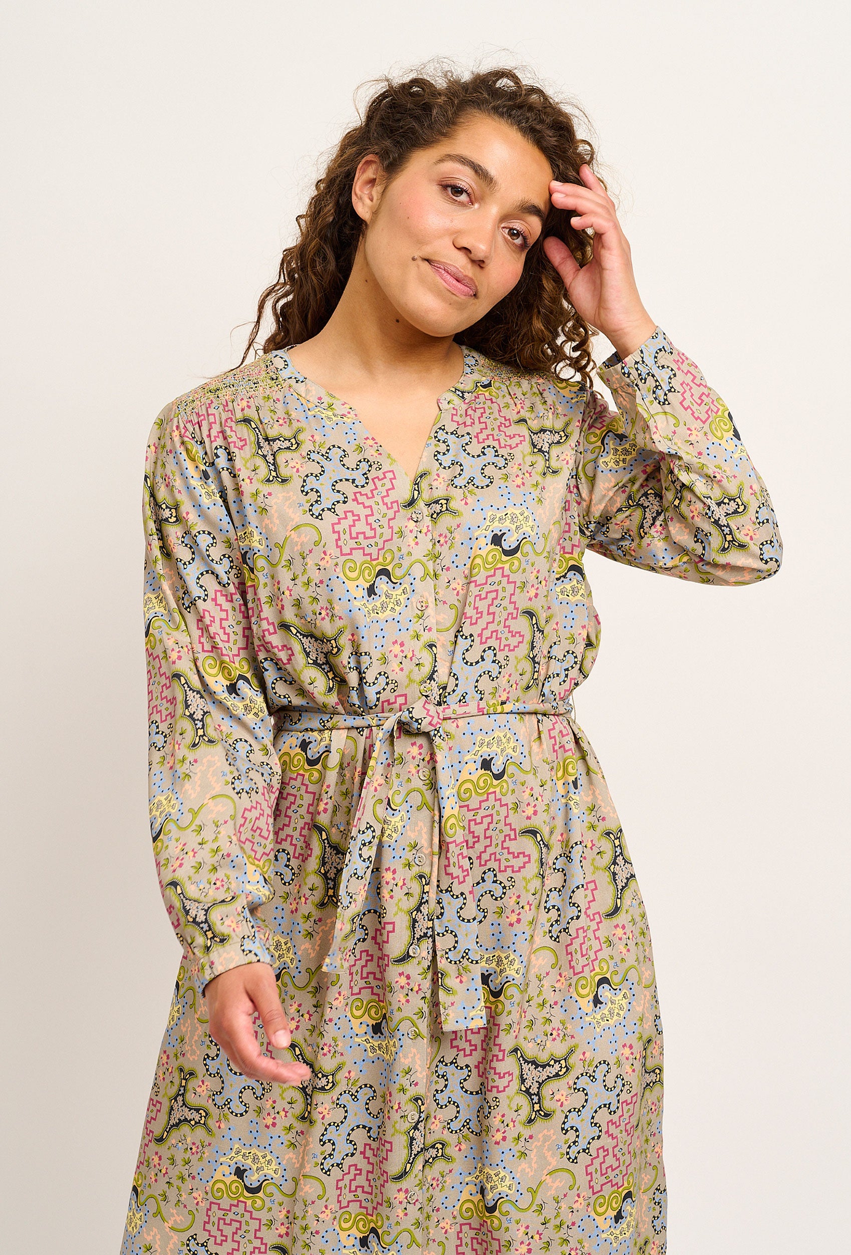Adia ADSteffi Kjoler 5633 Spinach Green