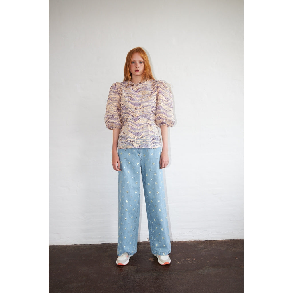 Stella Nova Addie blouse Skjorter og bluser Purple tiger