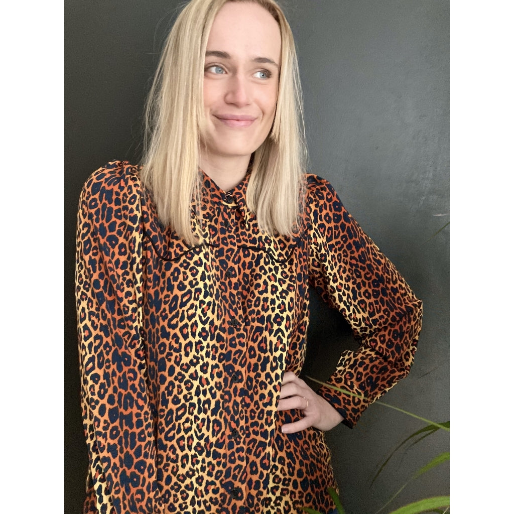 NORR Alexis Shirt Skjorter og bluser Leo-print