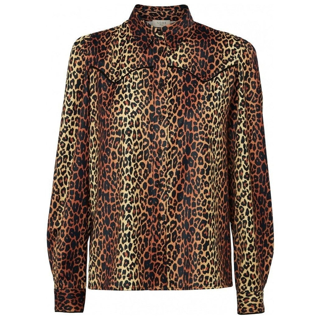 NORR Alexis Shirt Skjorter og bluser Leo-print