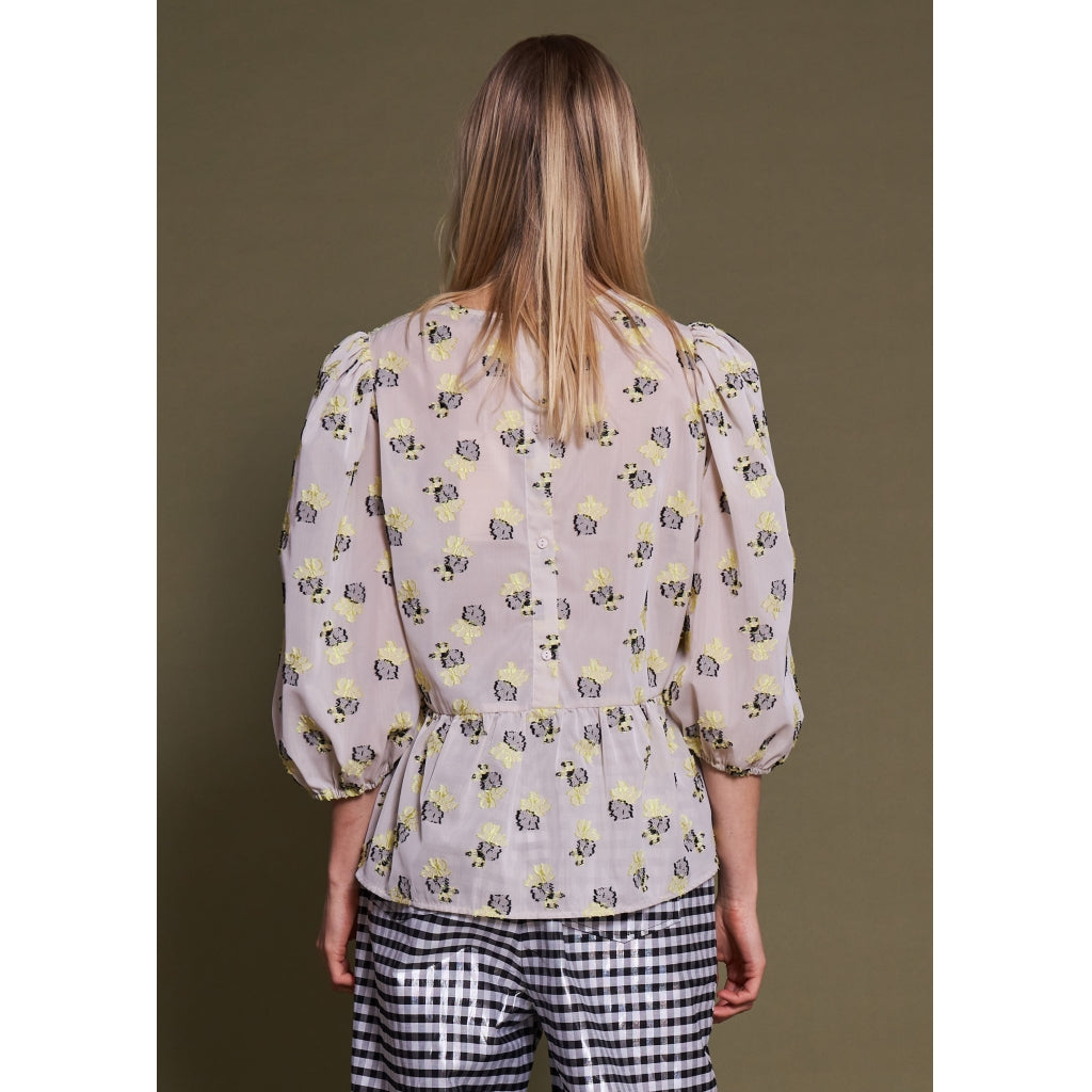 Stella Nova Arna blouse Skjorter og bluser Light grey