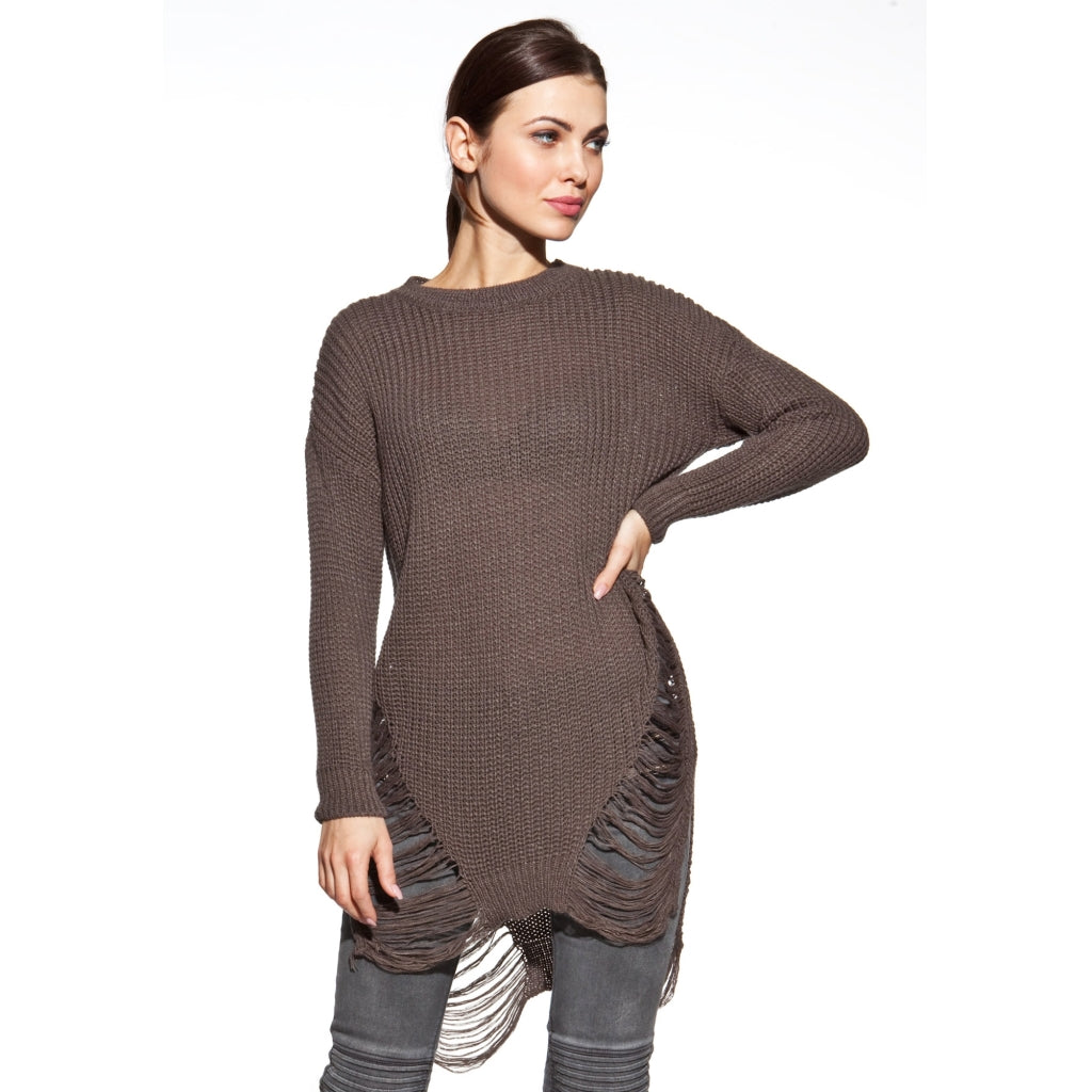 Cosmos Ava Sweater Knit Cappuccino