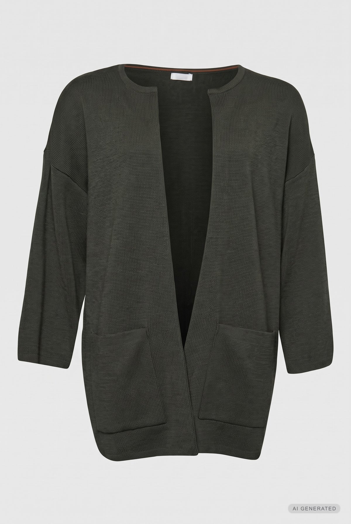 Lind Bea Knit Cardigan 044 Army