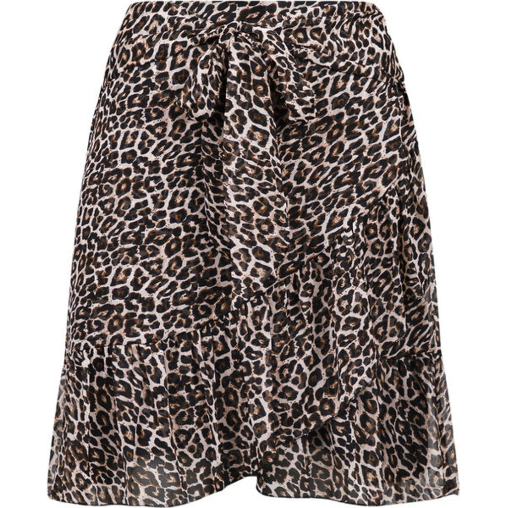 Neo Noir Bella leopard skirt Skirt Small leo print
