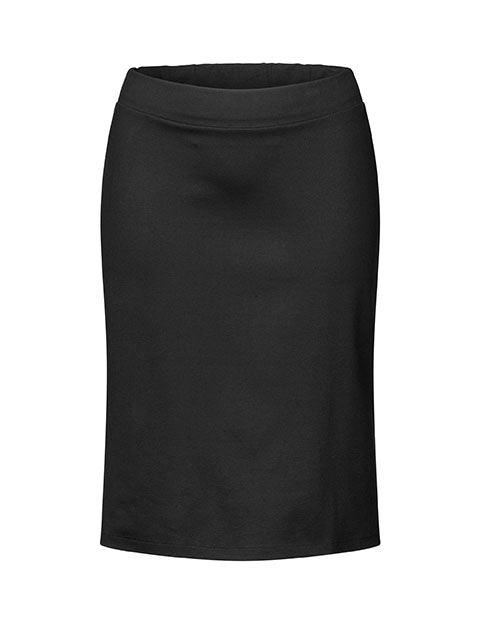 Betty pencil skirt i sort jersey - Damernes Outlet