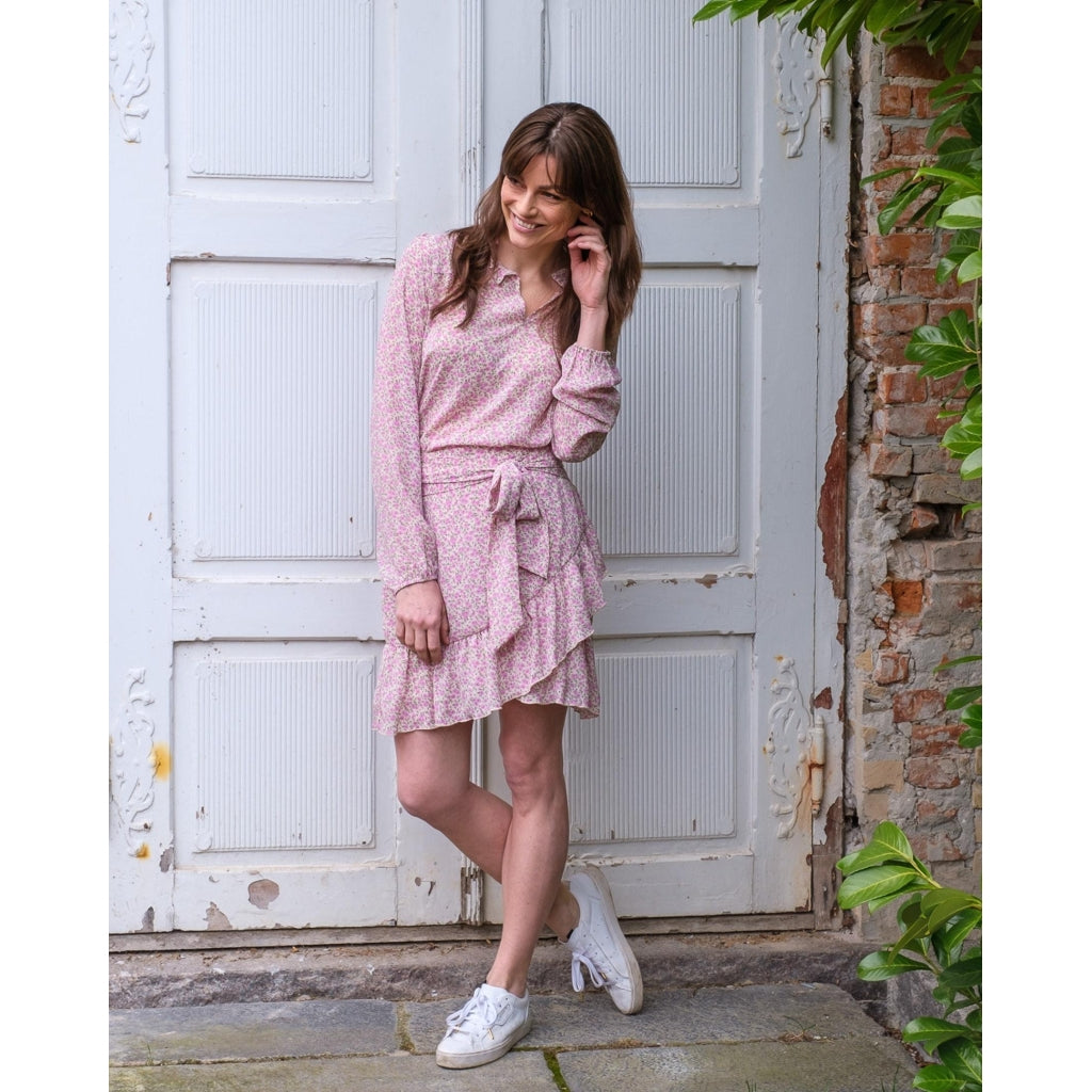 Neo Noir Bisa camellia blouse Skjorter og bluser Light pink