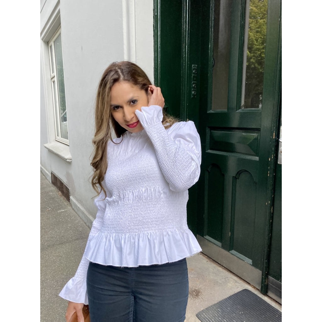 NORR Blaze top Skjorter og bluser White