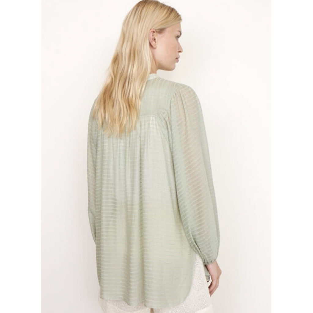 Second Female Bogota blouse Skjorter og bluser Dessert sage