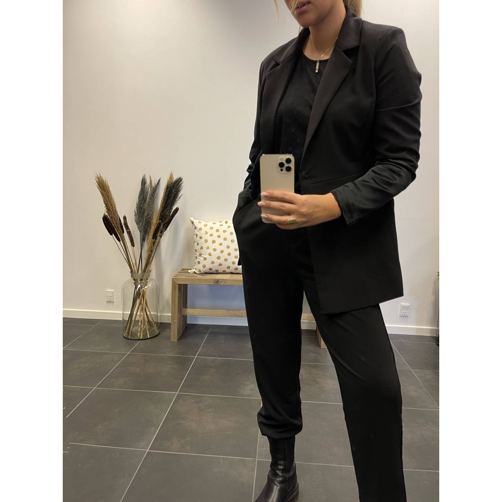 Costamani Boss pants Pants Black satin