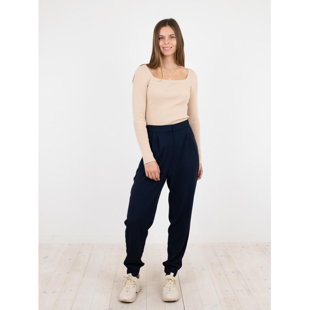 Neo Noir Bounce pants Pants Navy