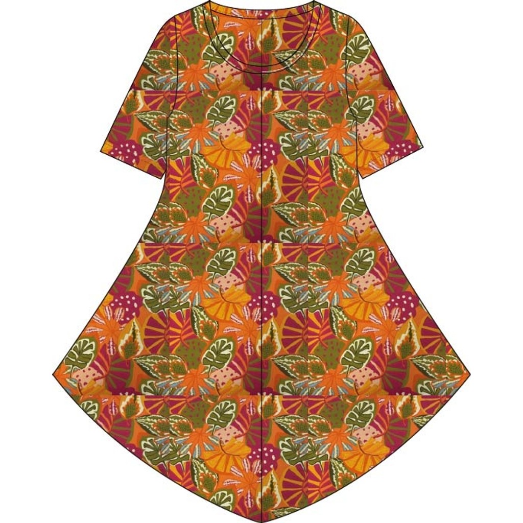 Chalou CHLeni Kjoler 8500 ORANGE