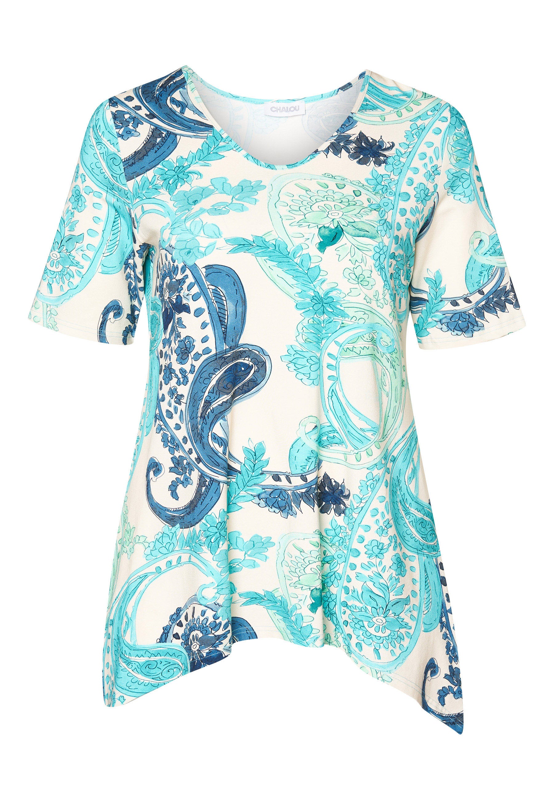 Chalou CHOlave T-Shirt 4512 Turquoise