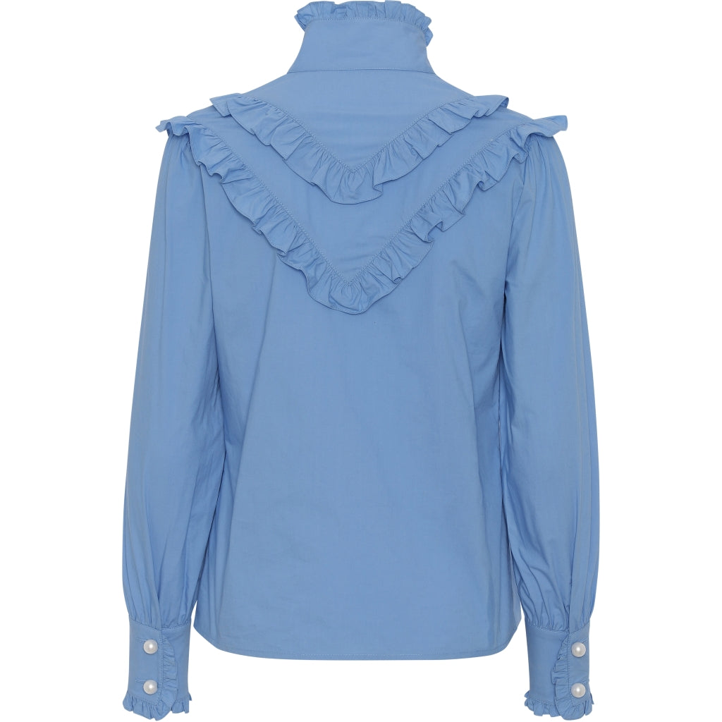 Custommade Cana shirt Skjorter og bluser Silver Lake Blue