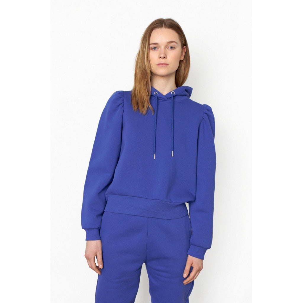 Second Female Carmelle sweat hoodie Sweatshirt Spectrum blue
