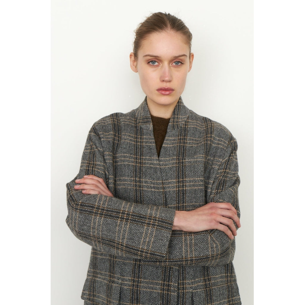 Second Female Cesina coat Jacket Dessert palm