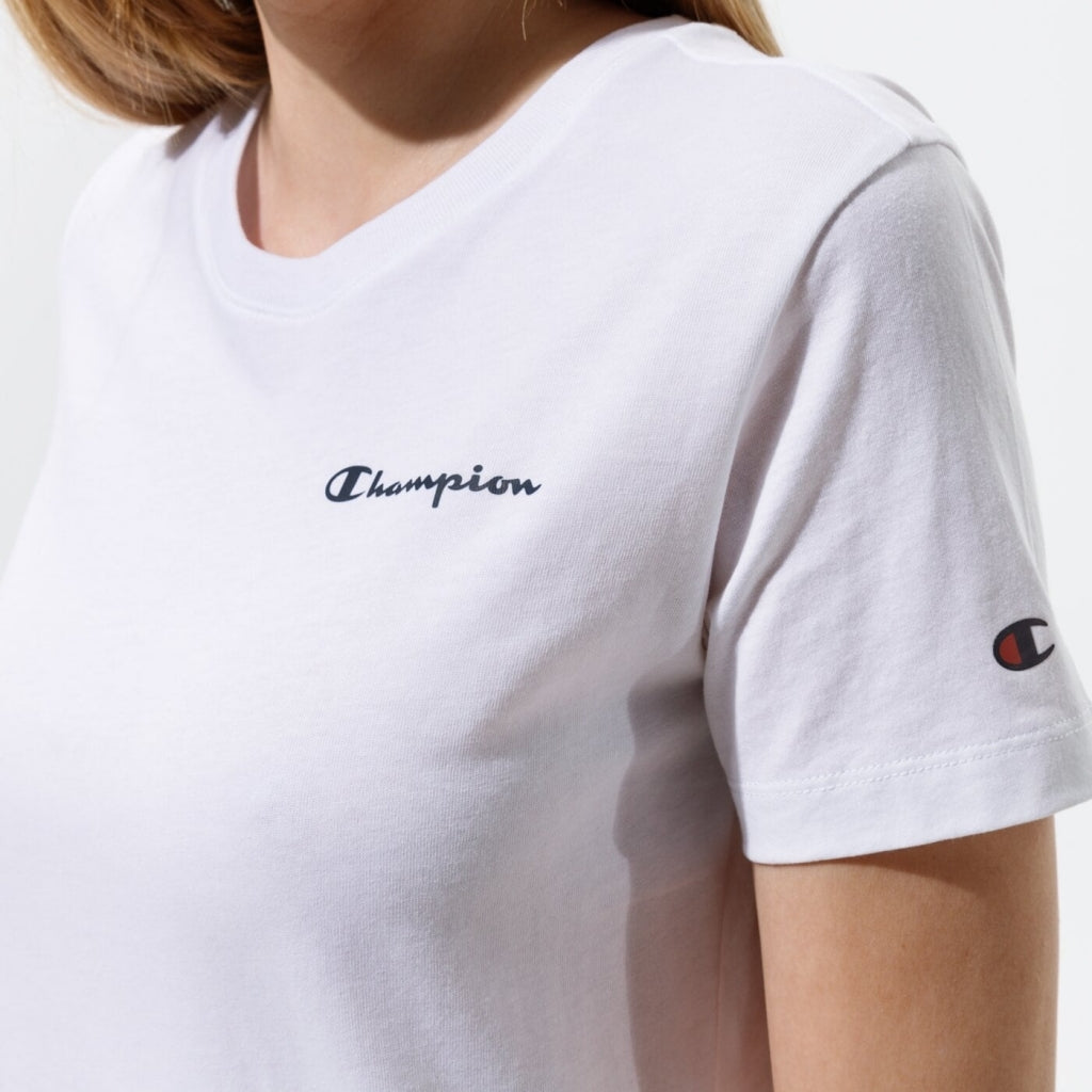 Champion Champion tee Toppe og t-shirts White