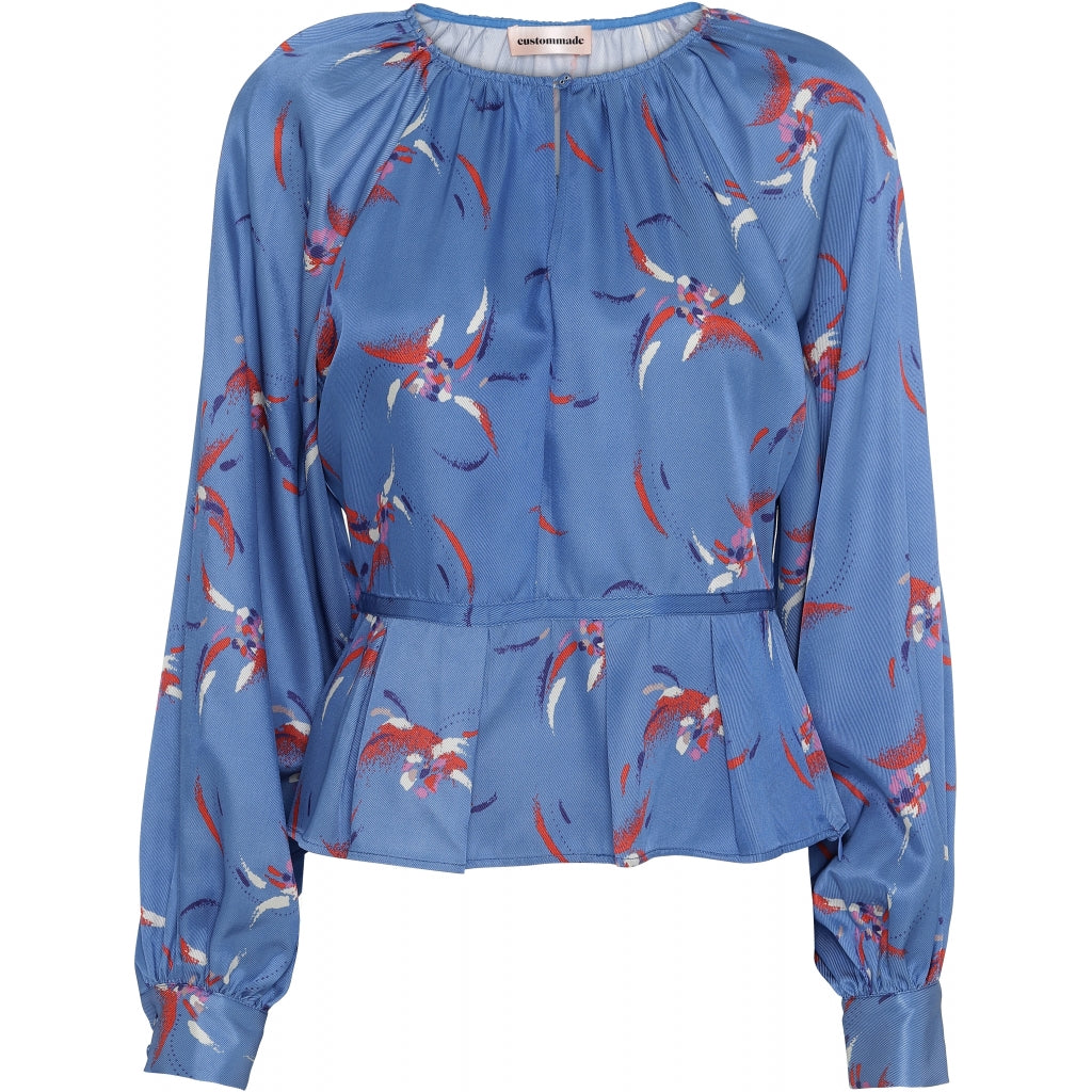 Custommade Chipo blouse Skjorter og bluser Dutch blue