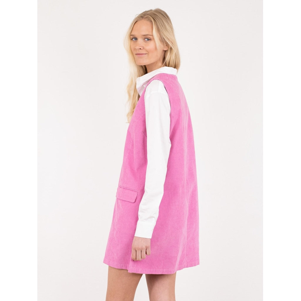 Neo Noir Christel corduroy dress Dress Light pink
