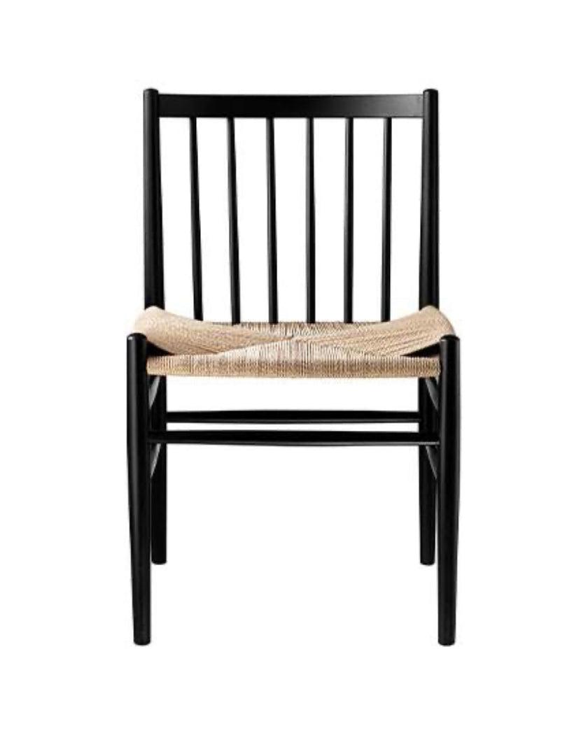 FDB J 80 Spisebordstol med flettet sæde og elegant design.