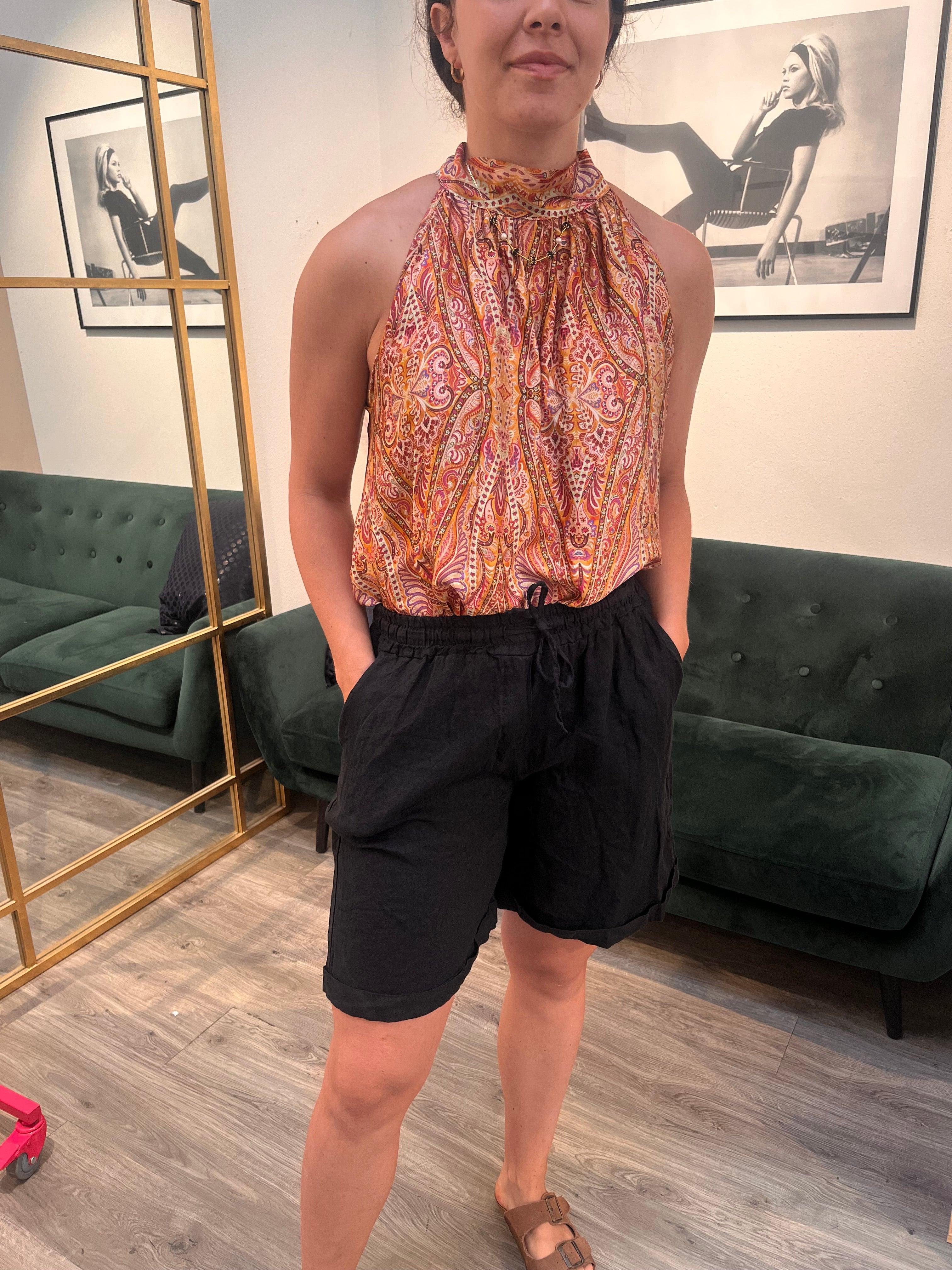 Copenhagen luxe hør shorts 1854 - Damernes Outlet