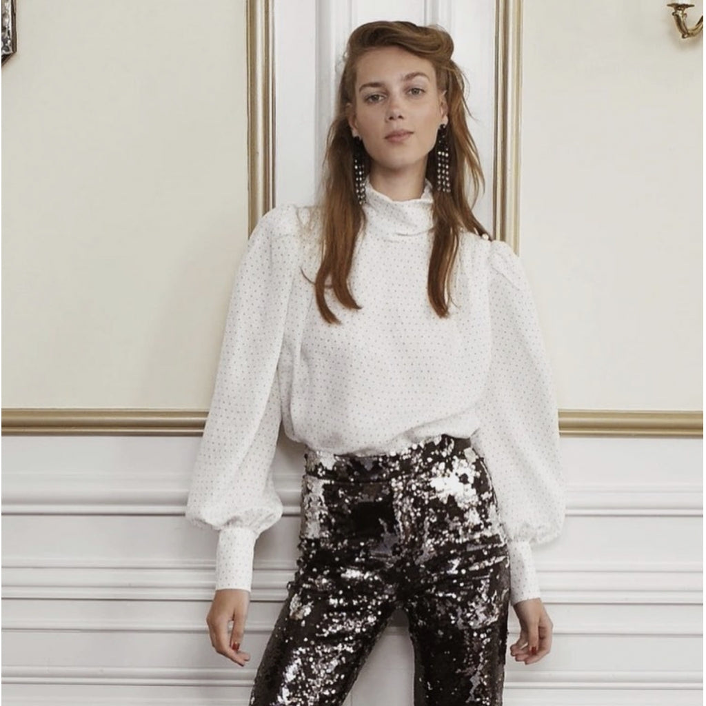 Custommade Delia by NBS blouse Skjorter og bluser Whisper white