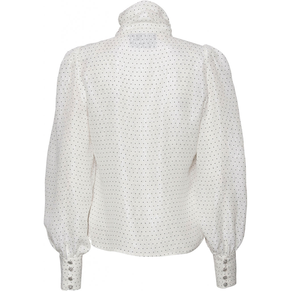 Custommade Delia by NBS blouse Skjorter og bluser Whisper white