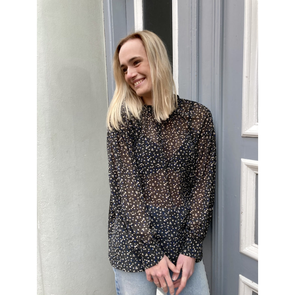 Second Female Della blouse Skjorter og bluser Caviar