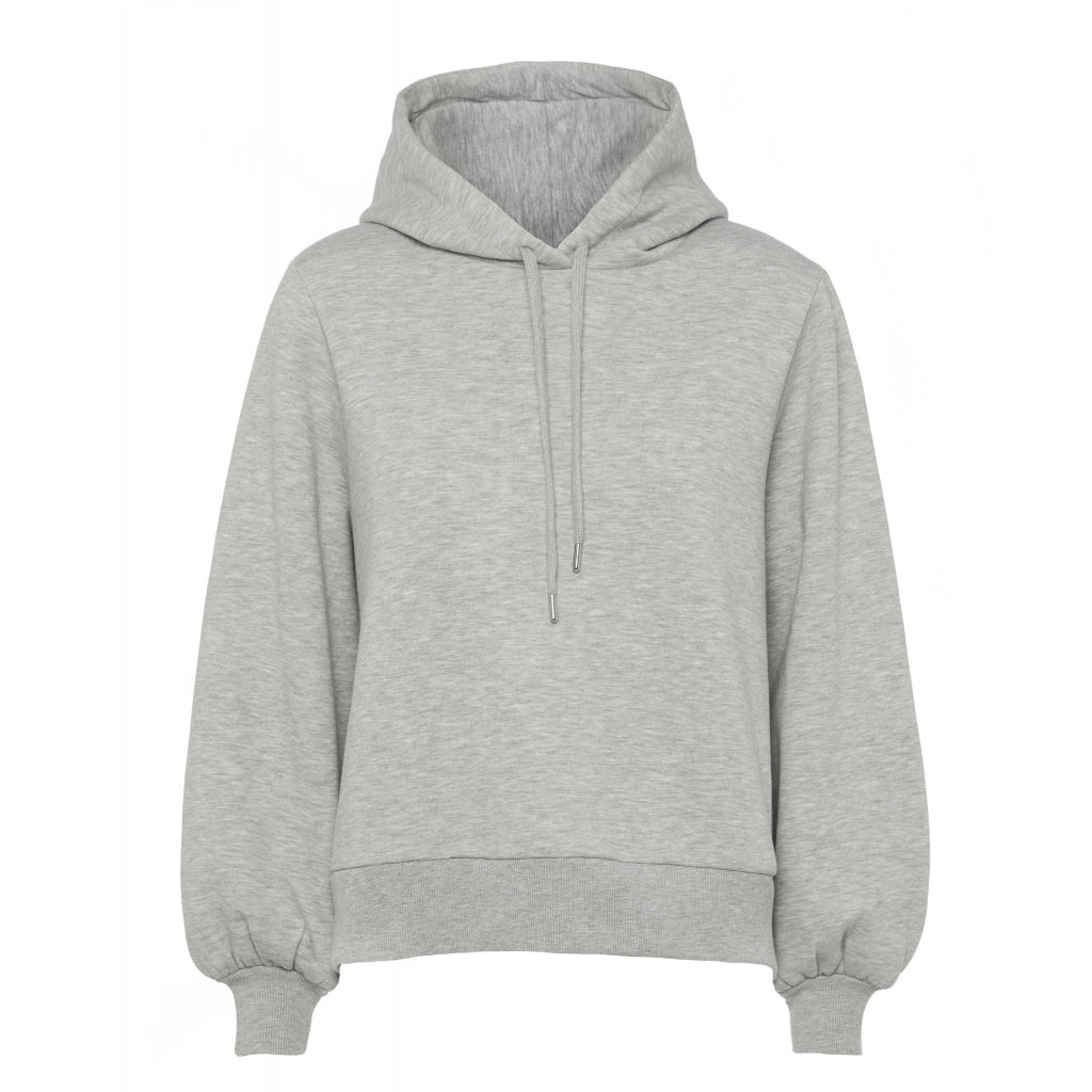 NORR Denver sweat hoodie Sweatshirt Light Grey Melange