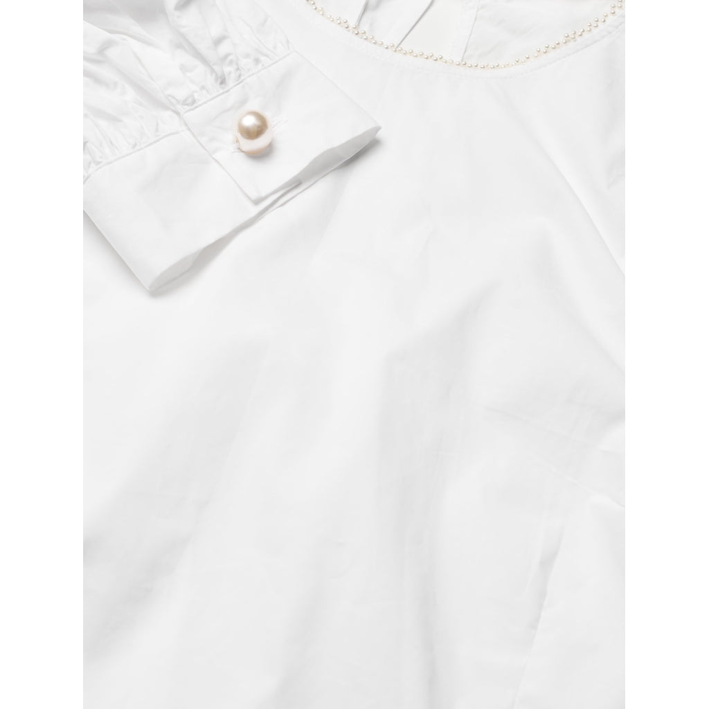 Custommade Dido blouse Skjorter og bluser Bright white