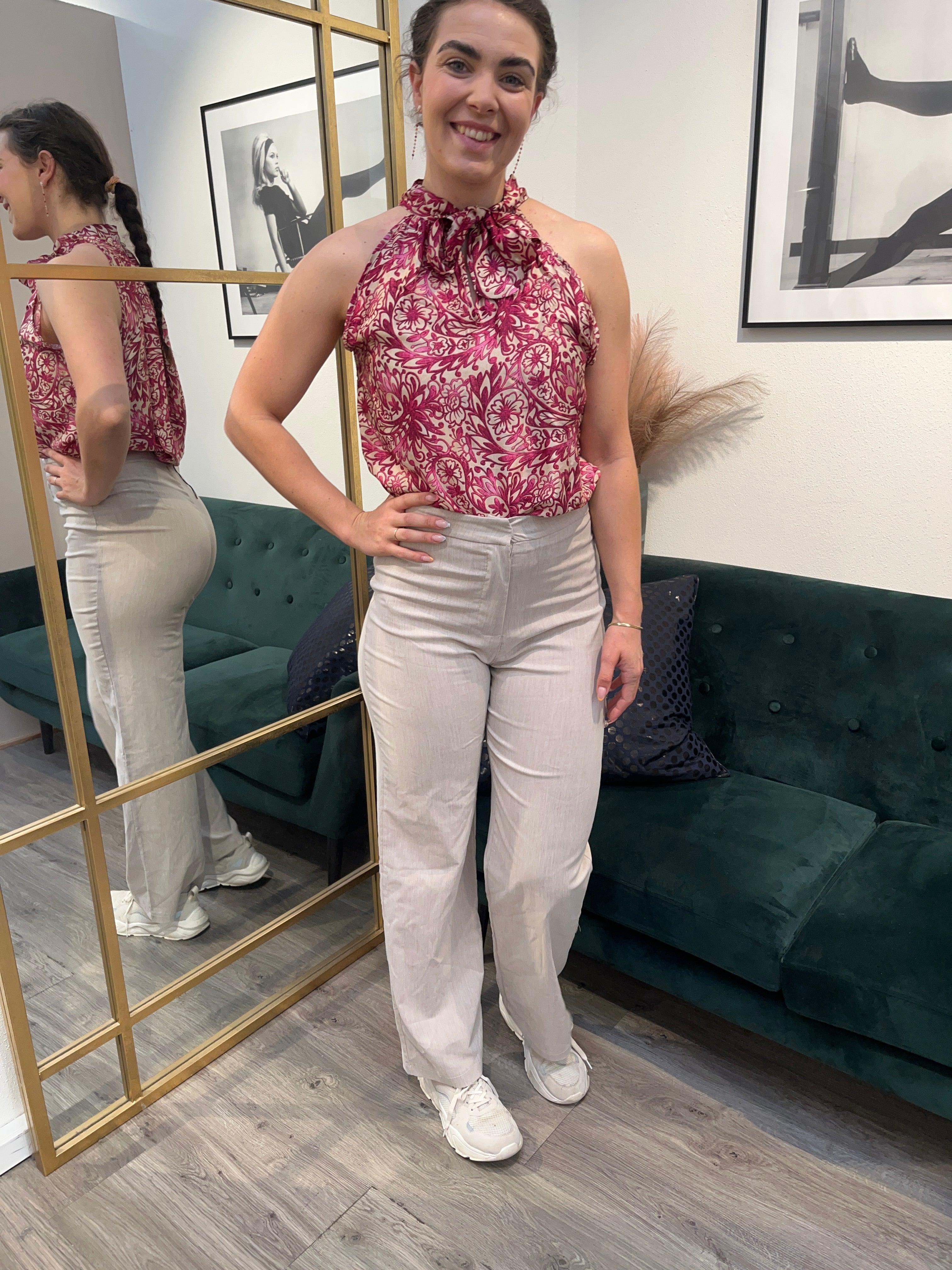 Copenhagen luxe silke top - Damernes Outlet